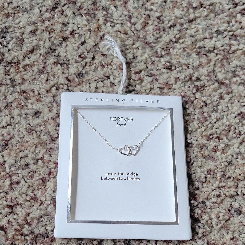 Sterling Silver Heart Necklace